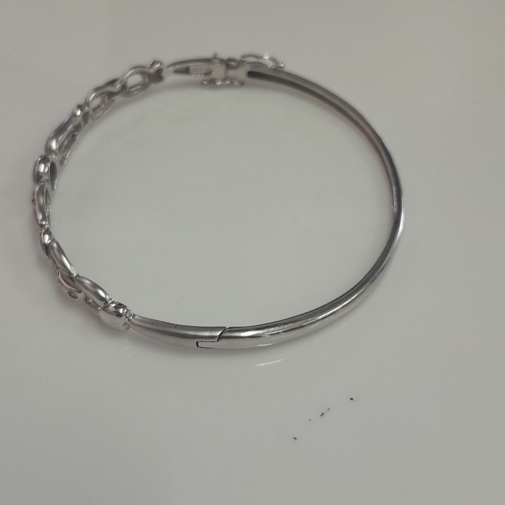 PULSERA ORO BLANCO 14 K 7,60 GRMS (SEMINUEVO)