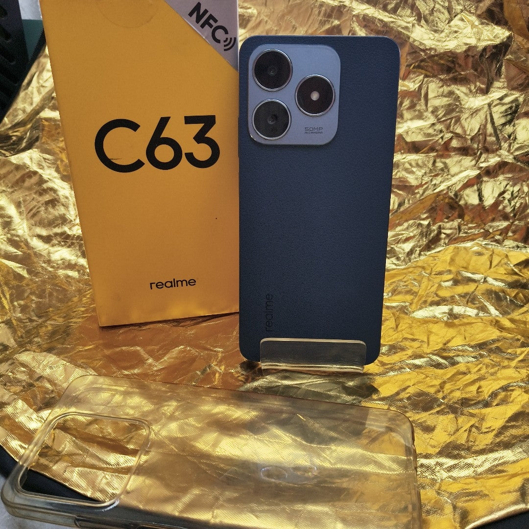 CELULAR REALME C63 RMX3939 (2024) 256 GB 8 GB RAM (SEMINUEVO)