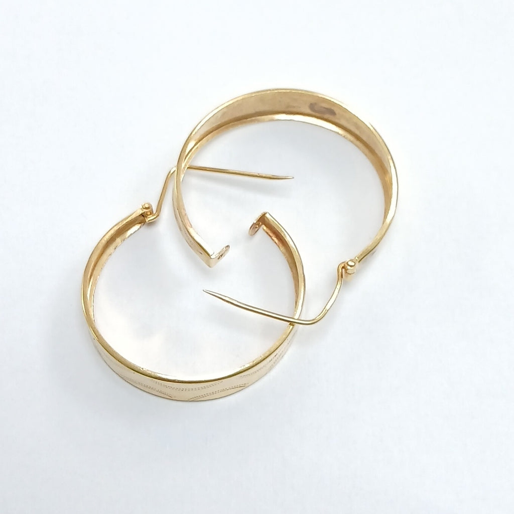 ARRACADAS PAR ORO 16K 6.5 GRMS (SEMINUEVO)