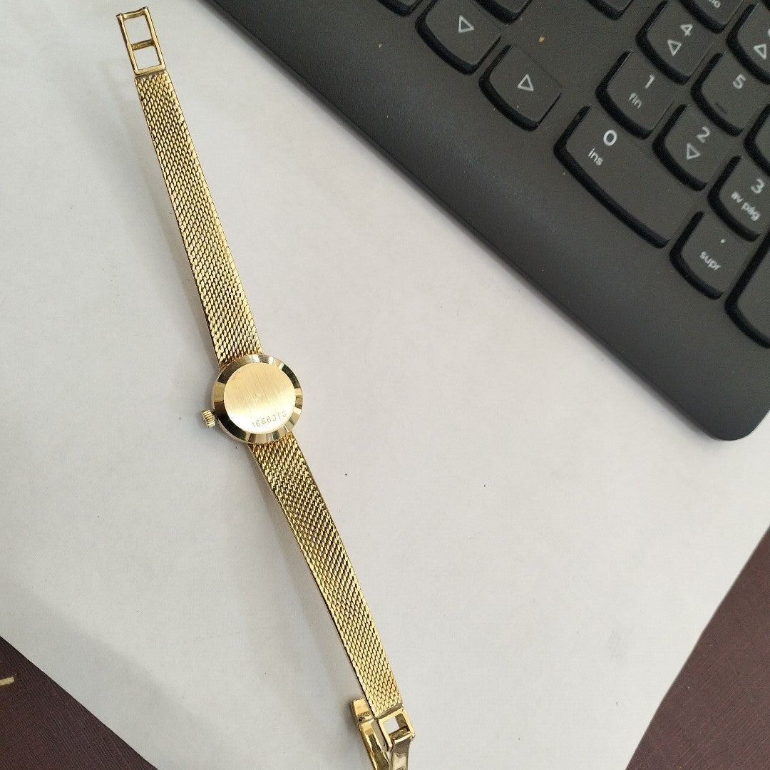 RELOJ CAJA Y PULSO ORO ORO 18 K 33.4 GRMS (SEMINUEVO)