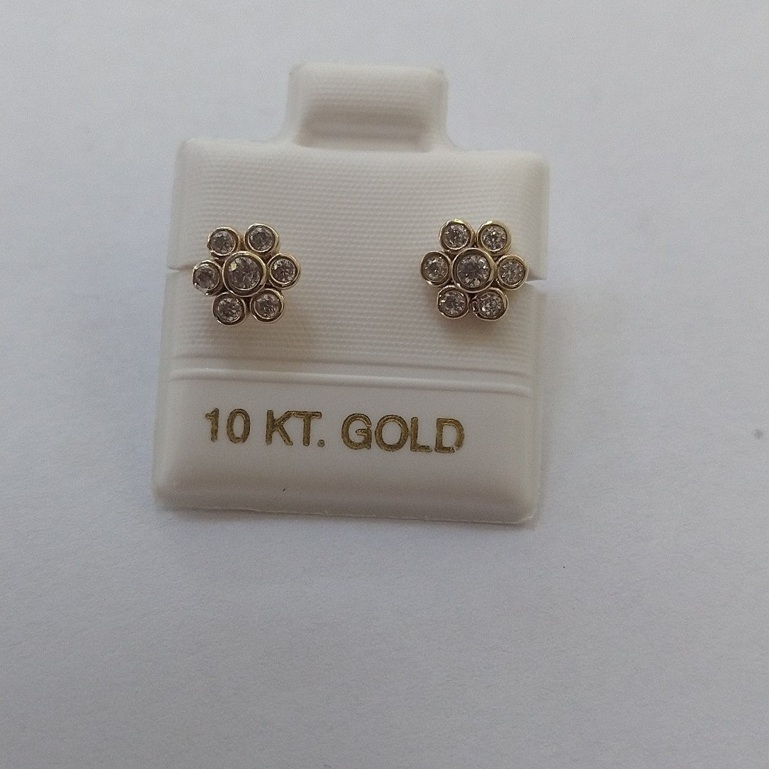 BROQUELES ORO 10K 1.2 (NUEVO)