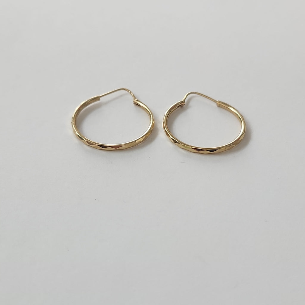 ARRACADAS PAR ORO 14 K 1,30 GRMS (SEMINUEVO)
