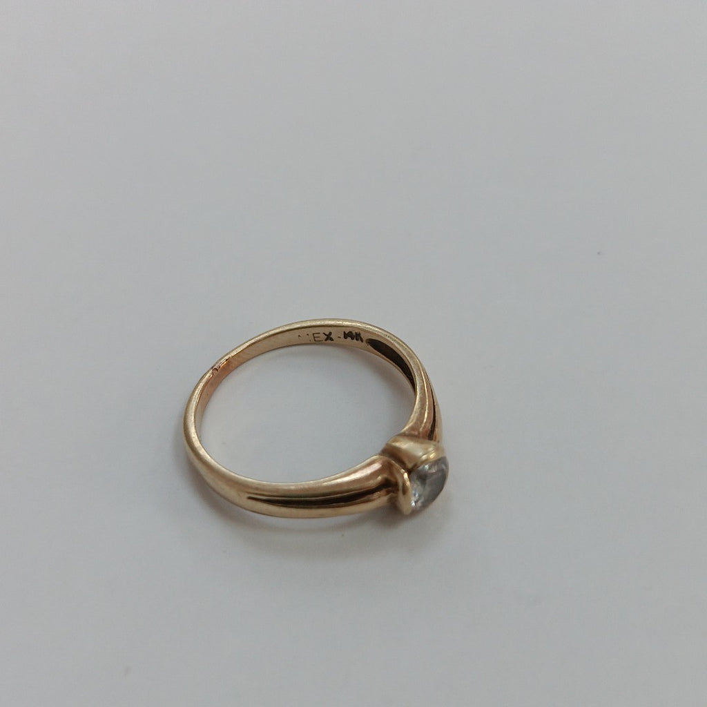 SOLITARIO ORO 14 K 2.3 GRMS (SEMINUEVO)