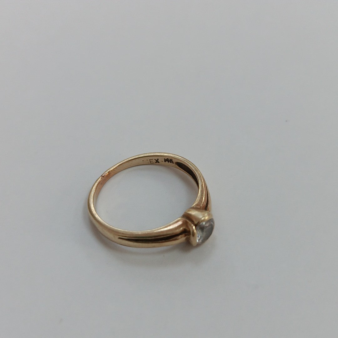 SOLITARIO ORO 14 K 2.3 GRMS (SEMINUEVO)