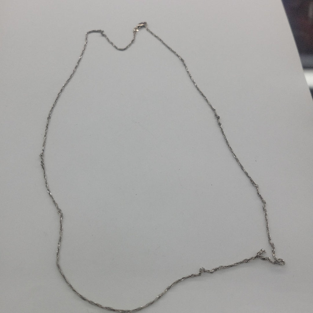CADENA ORO, ORO BLANCO 14 K 2.9 GRMS (SEMINUEVO)