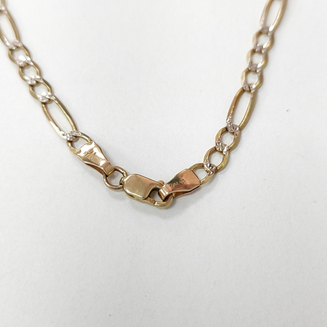 CADENA ORO 14 K 7.6 GRMS (SEMINUEVO)