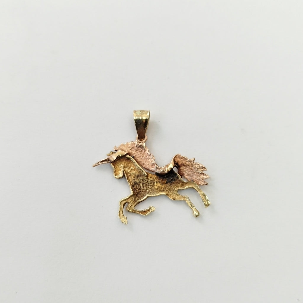 DIJE ORO,ORO COMBINADO 14 K 3,40 GRMS (SEMINUEVO)