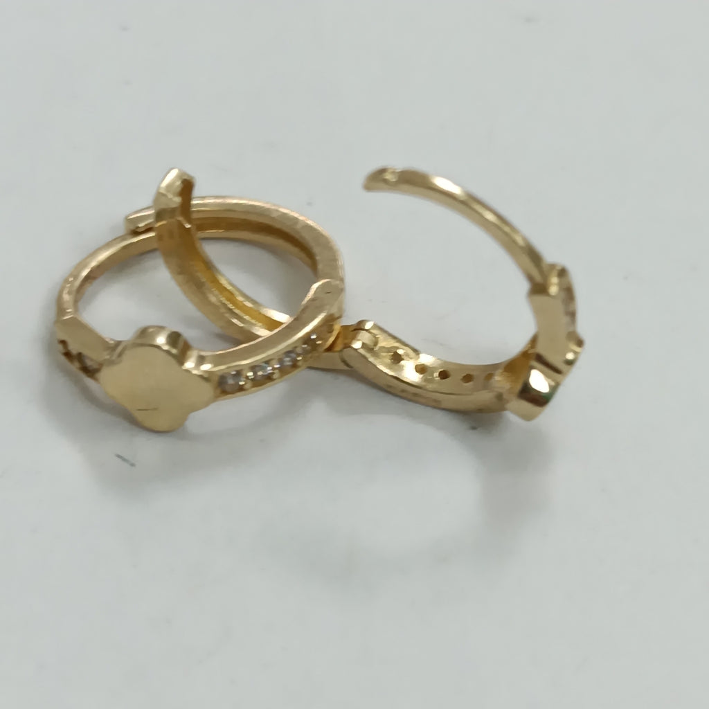 ARETES PAR ORO 14 K 2,10 GRMS (SEMINUEVO)