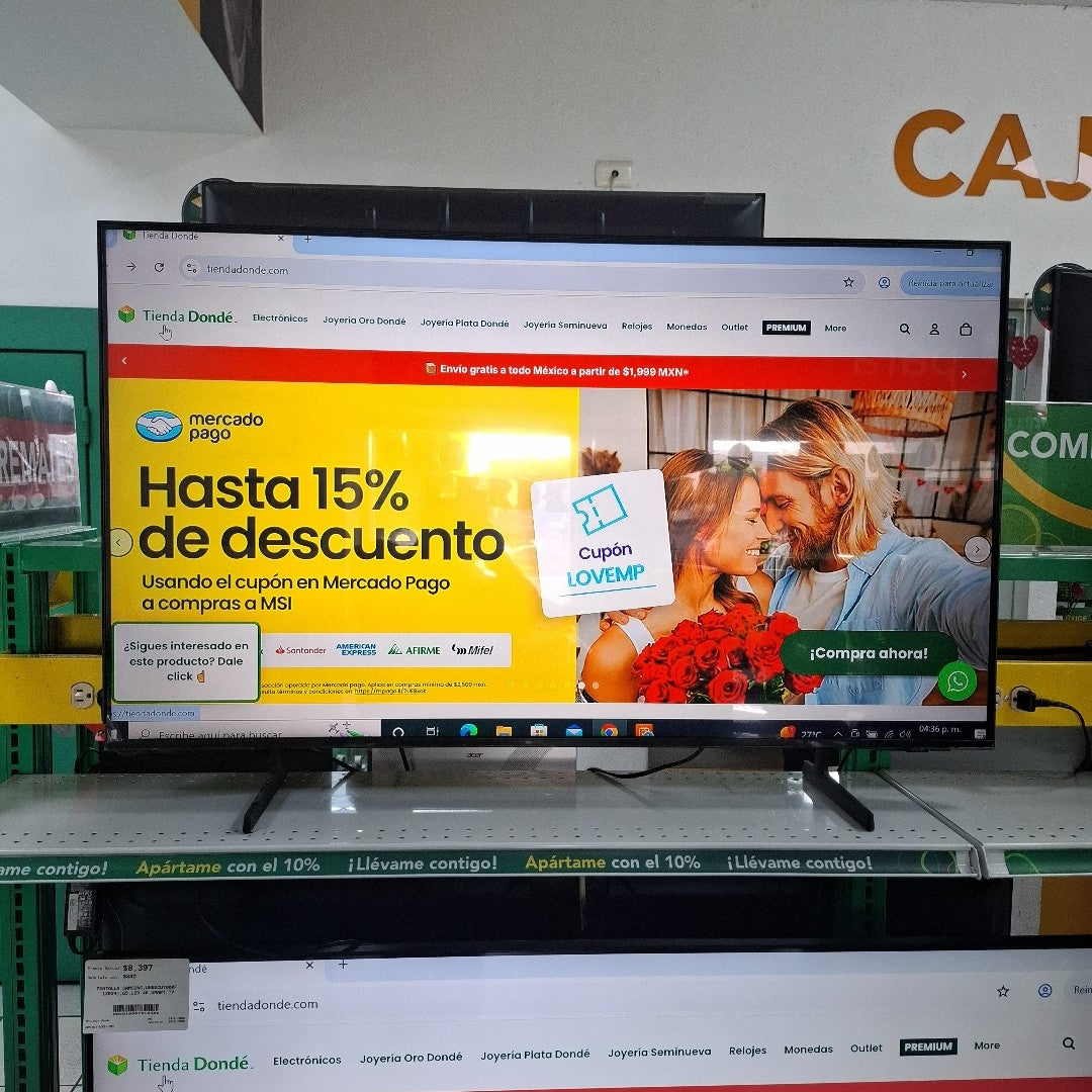PANTALLA SAMSUNG UN50DU6900D (2024) 50" ULTRA HD 4K (SEMINUEVO)