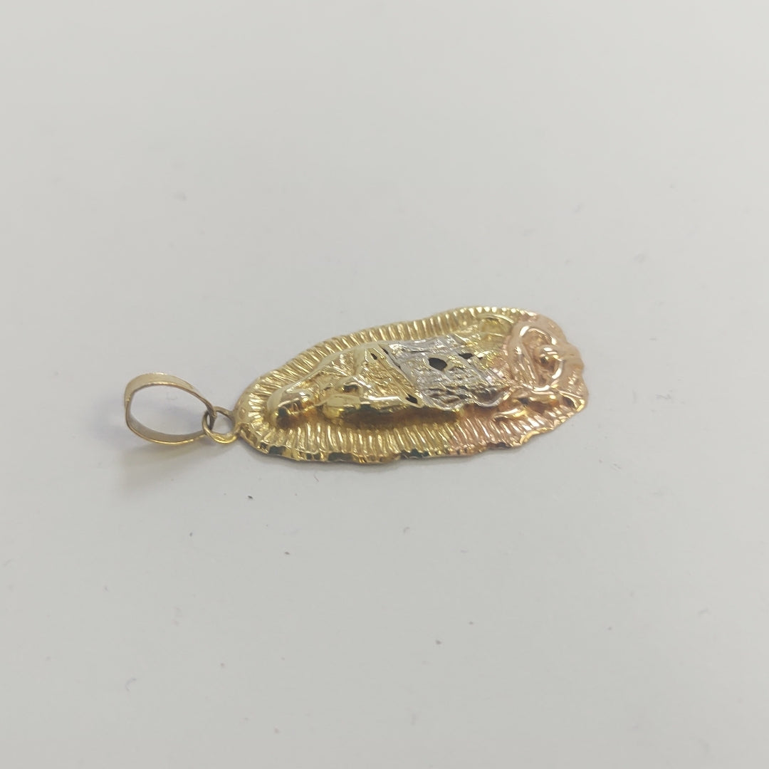 DIJE ORO COMBINADO 14 K 0.8 GRMS (SEMINUEVO)