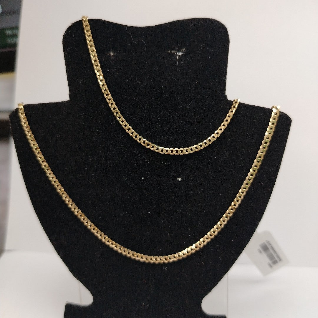 CADENA BARBADO 6.11GR 55 CM 14K (NUEVO)