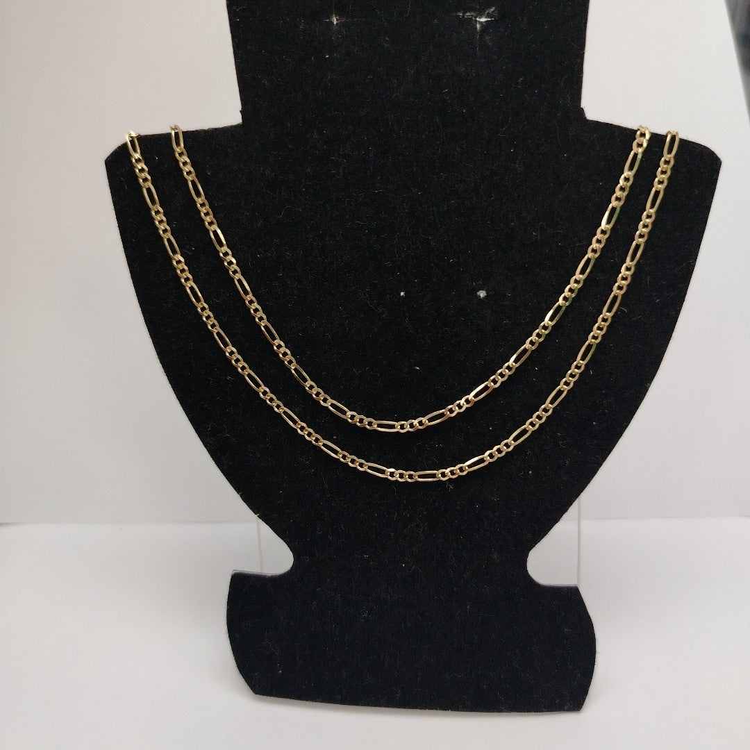 CADENA 3 X 1 3.31GR 50 CM 14K (NUEVO)