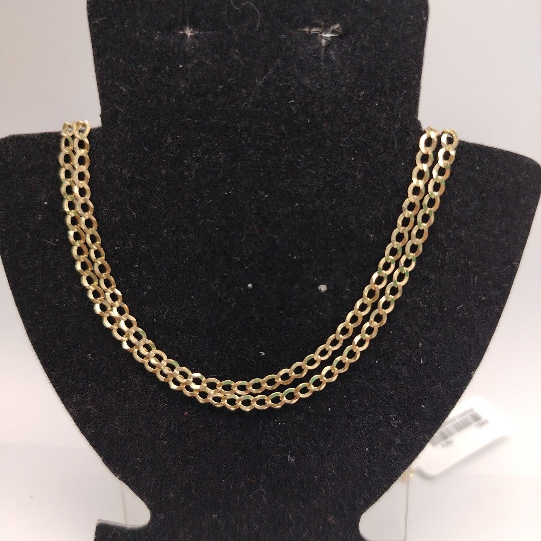 CADENA BARBADO 5.31GR 55 CM 14K (NUEVO)