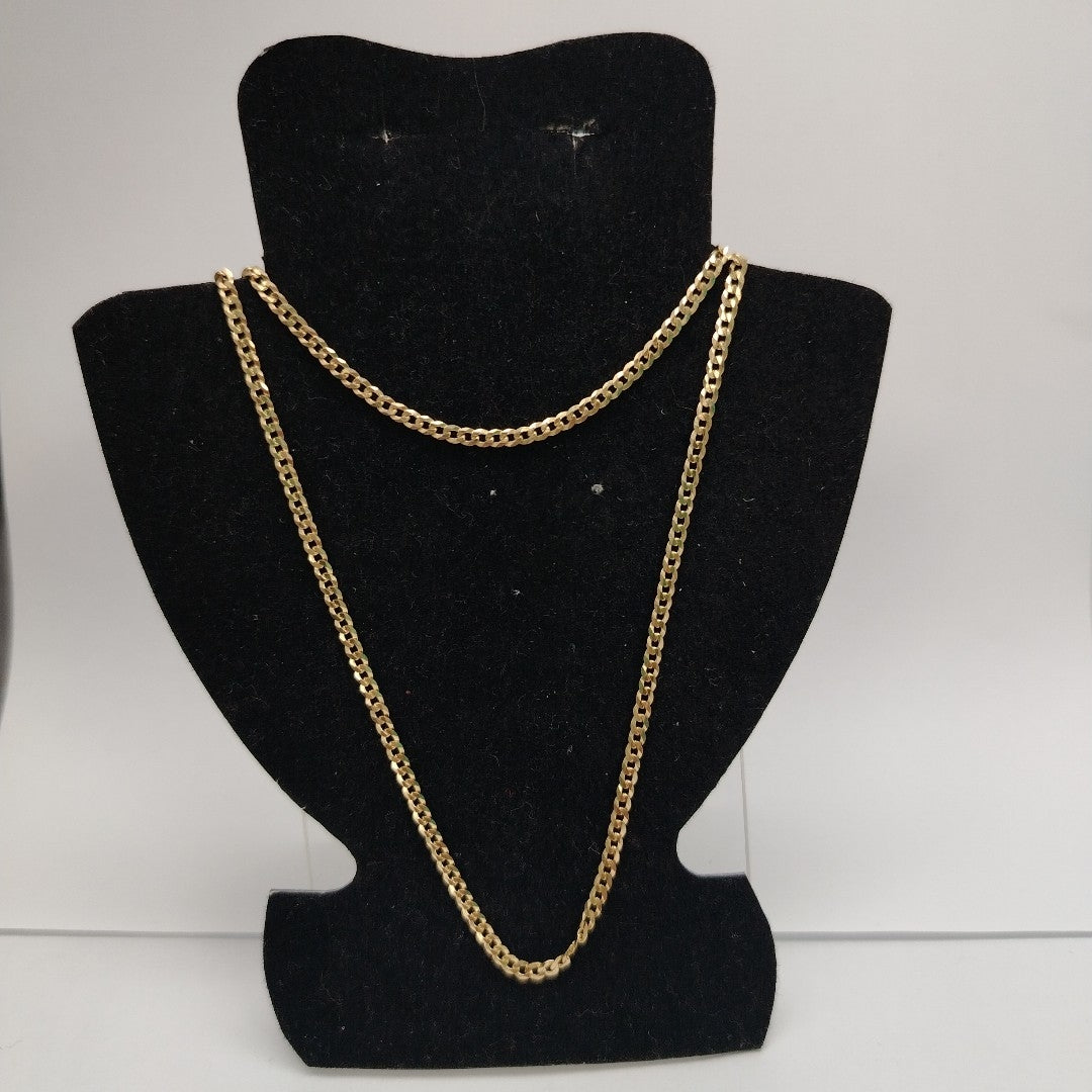 CADENA BARBADO 6.11GR 55 CM 14K (NUEVO)