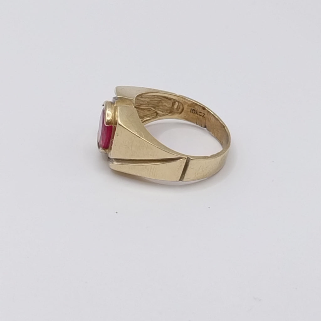 ANILLO ORO 10 K 6.8 GRMS (SEMINUEVO)