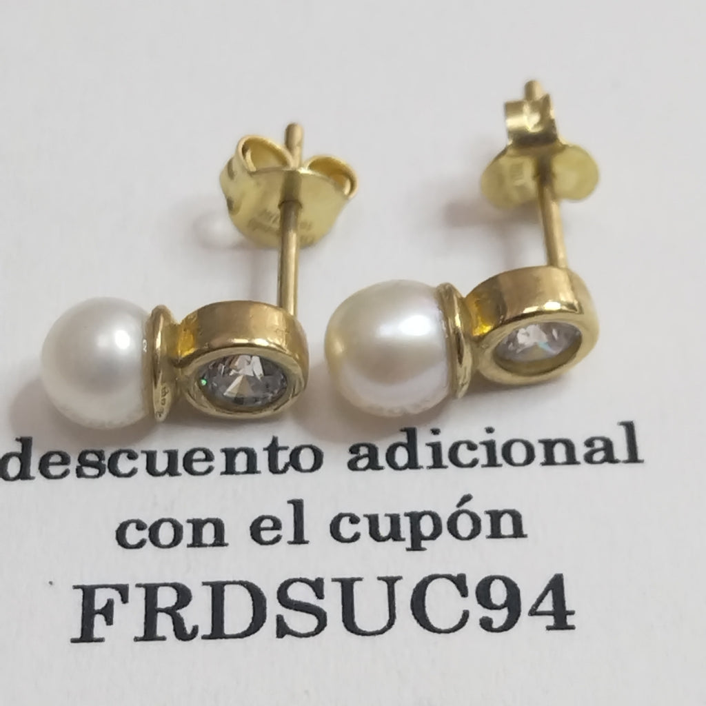 BROQUELES ORO 10K 1.9 (NUEVO)