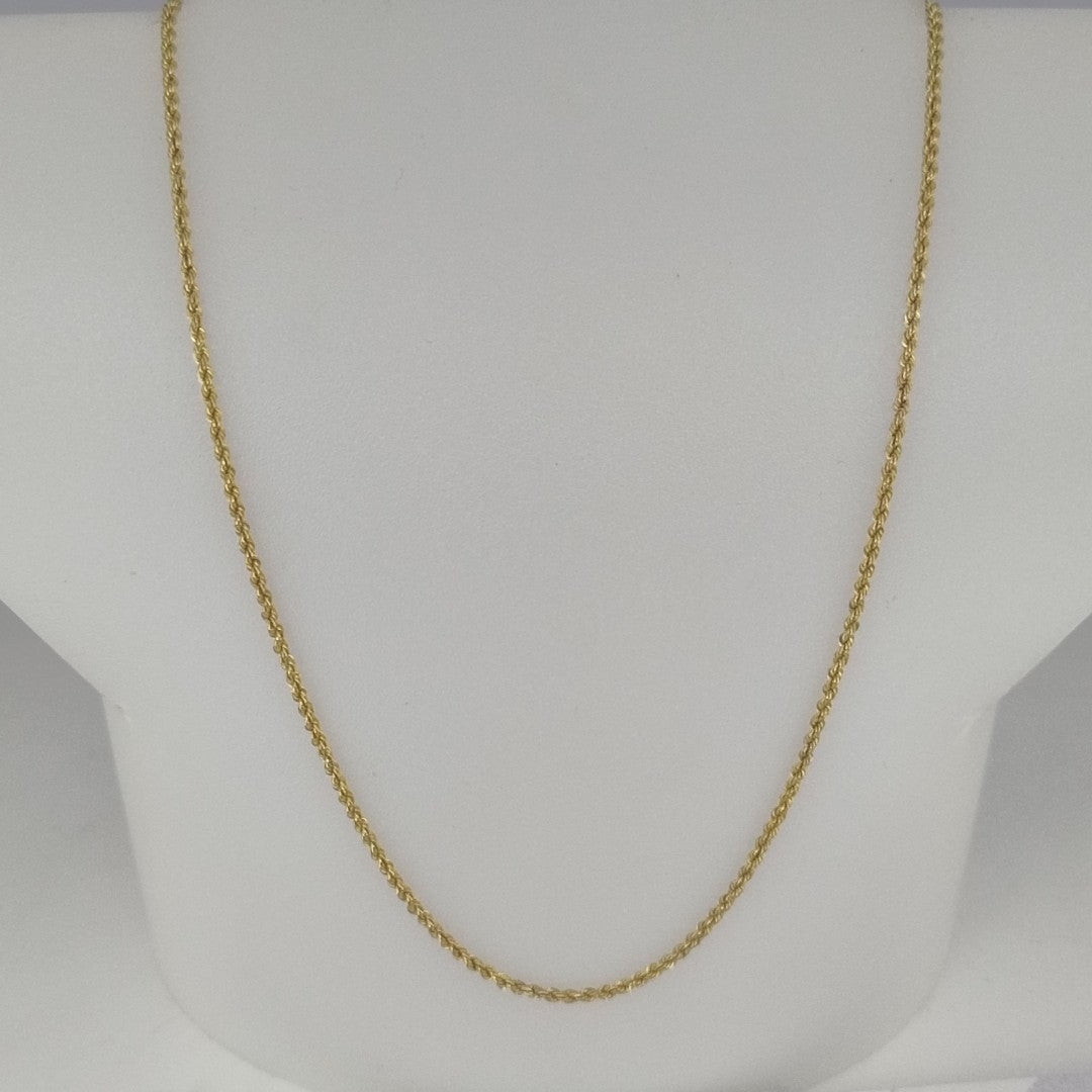 CADENA ORO 14 K 1.3 GRMS (SEMINUEVO)