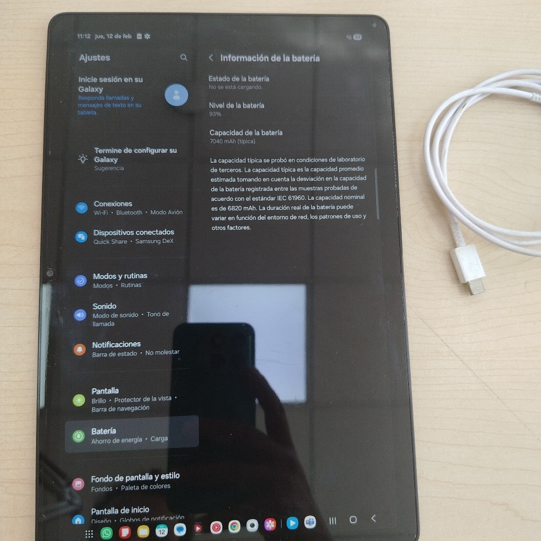 TABLETA SAMSUNG GALAXY TAB A9+ SM-X210 (2023) 128 GB 8 GB RAM (SEMINUEVO)