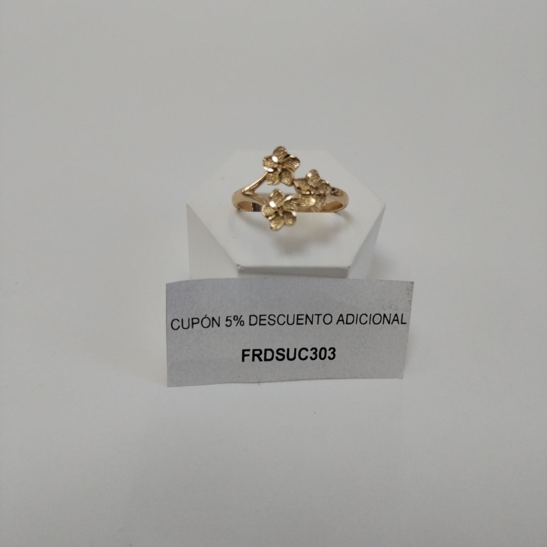 ANILLOS DAMA ORO 14K 2 (NUEVO)