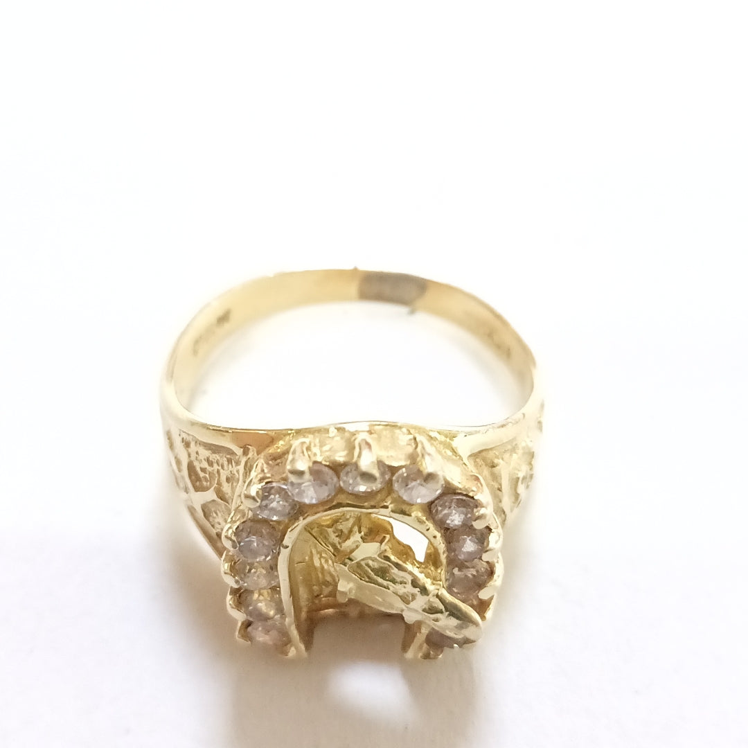 ANILLO ORO 14 K 5 GRMS (SEMINUEVO)