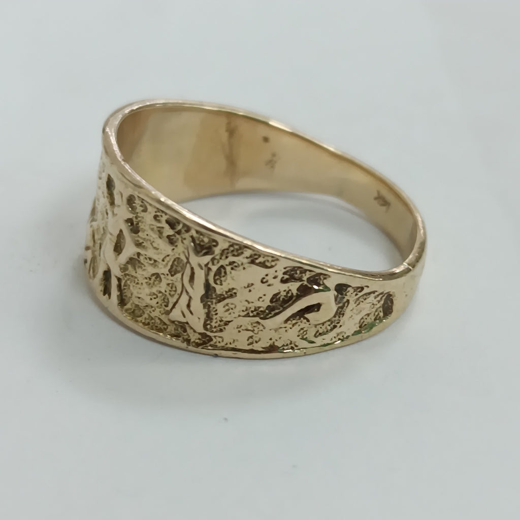 ANILLO ORO 14 K 6 GRMS (SEMINUEVO)
