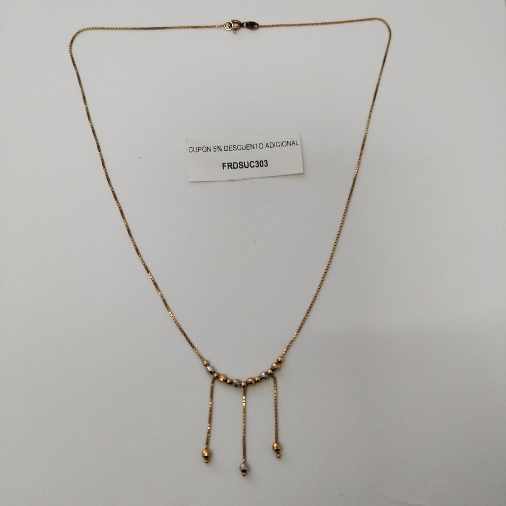 GARGANTILLA ORO 14 K 3.1 GRMS (SEMINUEVO)