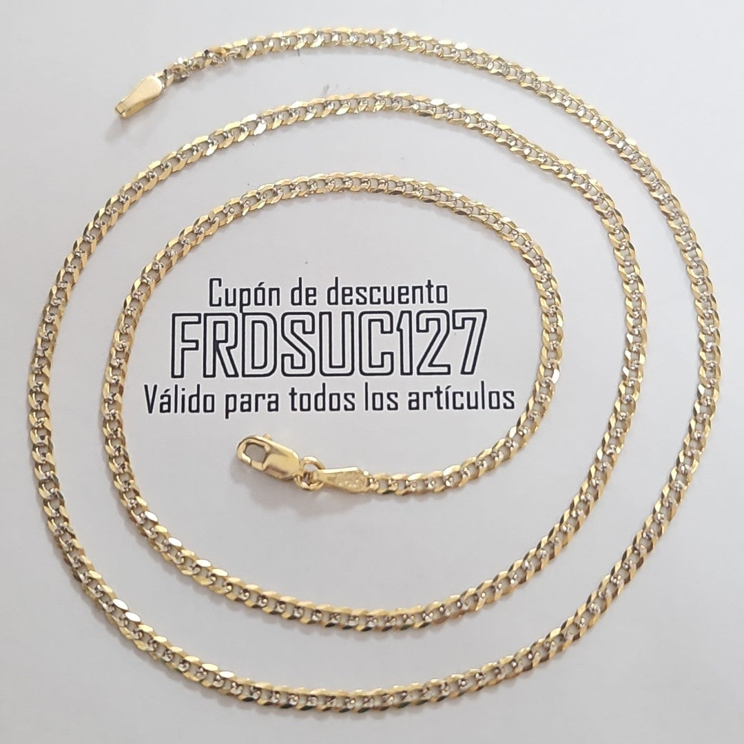 CADENA BARBADA 5.61G 50 CM 14K (NUEVO)