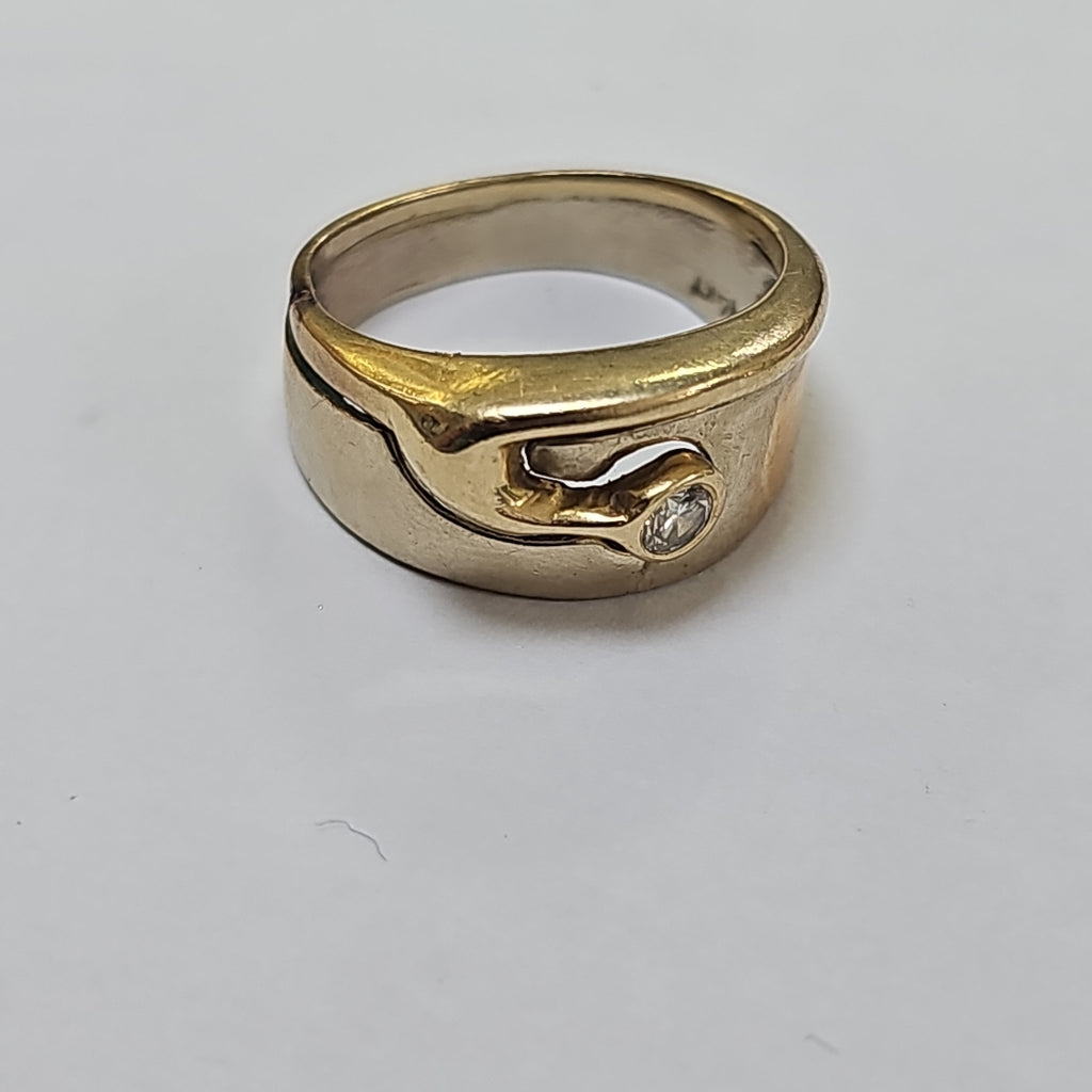 ANILLO ORO 14 K 5.4 GRMS (SEMINUEVO)