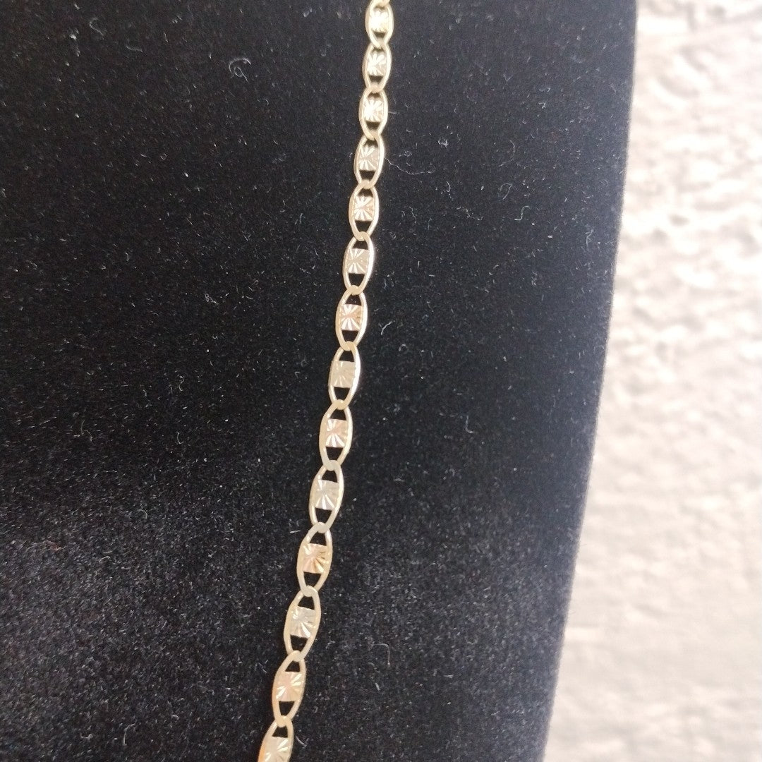 CADENA ORO, ORO COMBINADO 10 K 4.6 GRMS (SEMINUEVO)