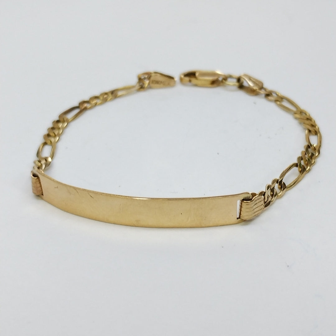 ESCLAVA ORO 10 K 3.8 GRMS (SEMINUEVO)