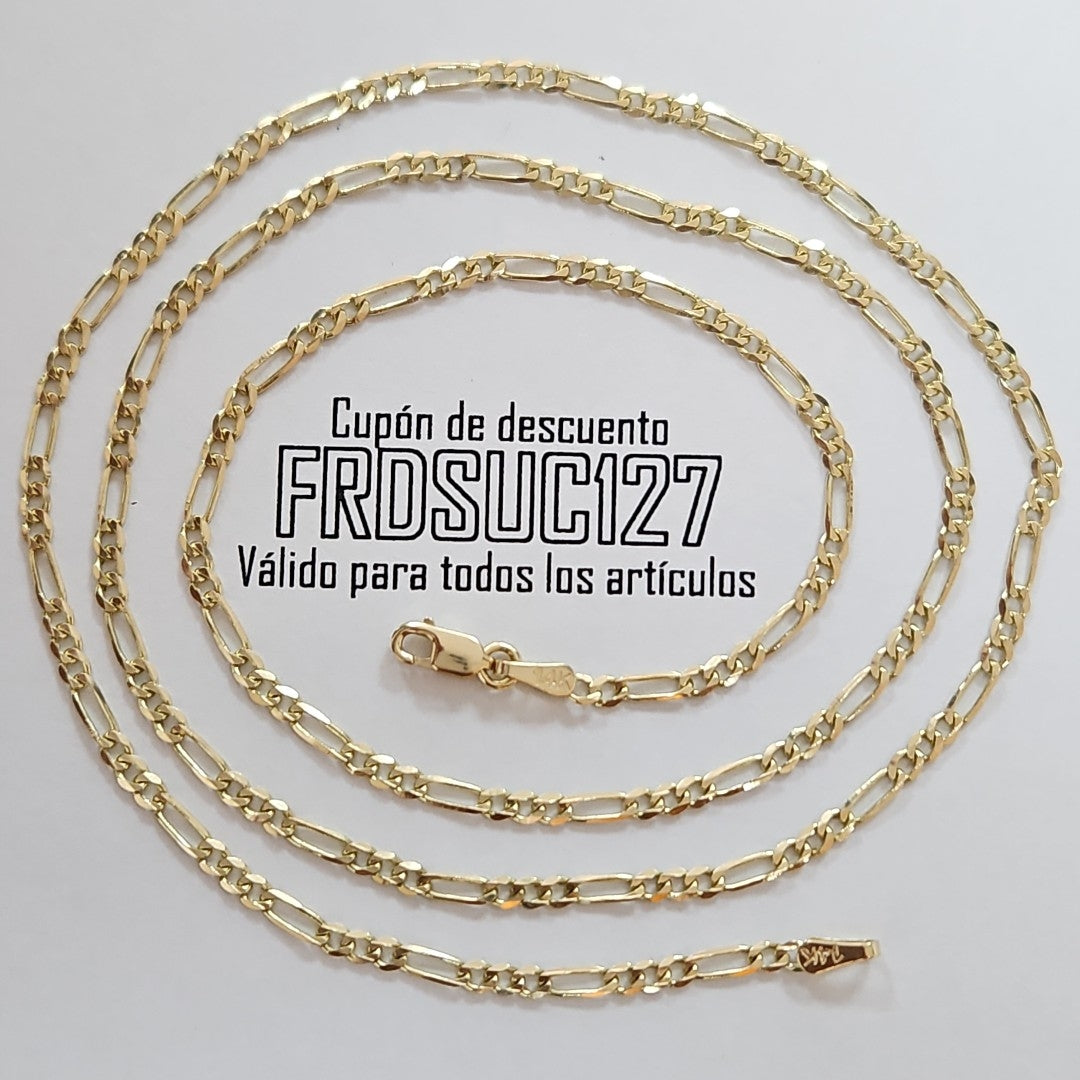 CADENA 3X1 5.7G 60 CM 14K (NUEVO)