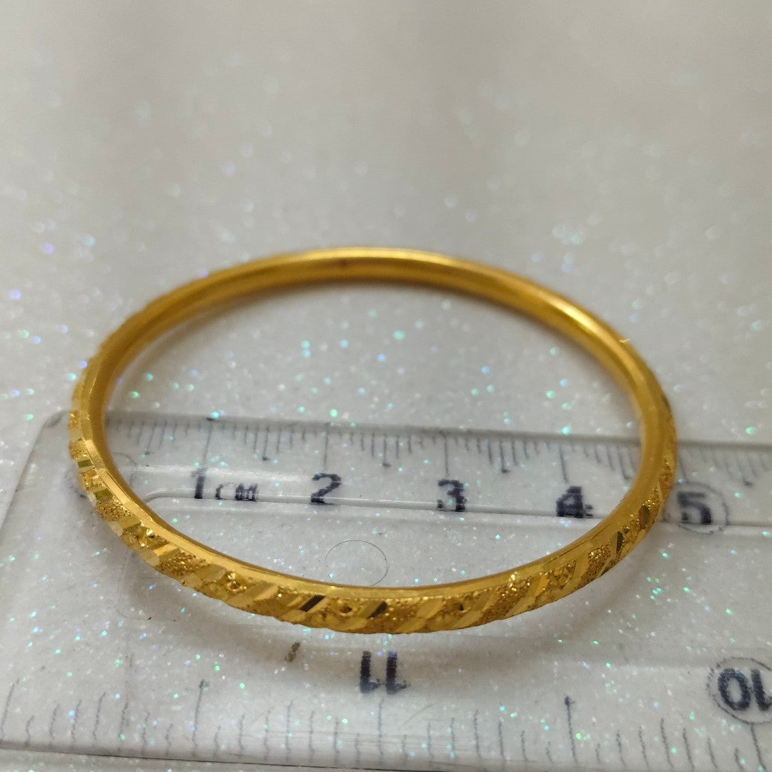 PULSERA RIGIDA ORO 18 K 5.5 GRMS (SEMINUEVO)