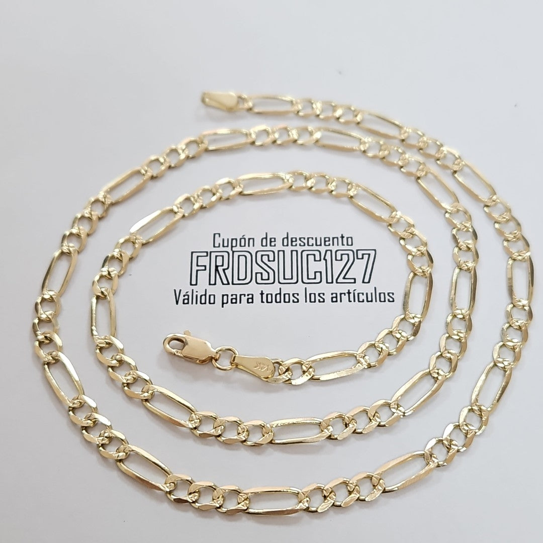 CADENA ESPECIAL PAVE 12.2G 55 CM 14K (NUEVO)