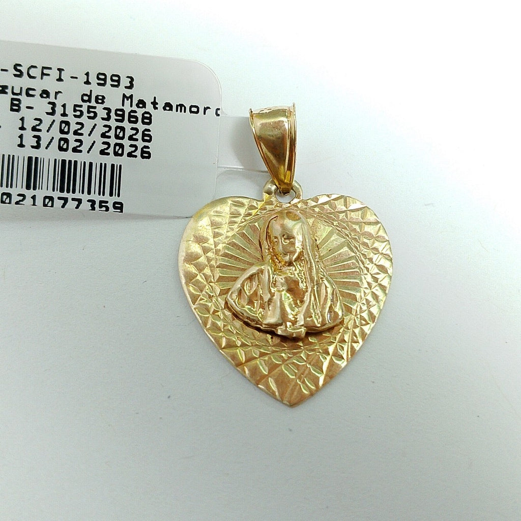 MEDALLA RELIGIOSA ORO 14 K 2,70 GRMS (SEMINUEVO)