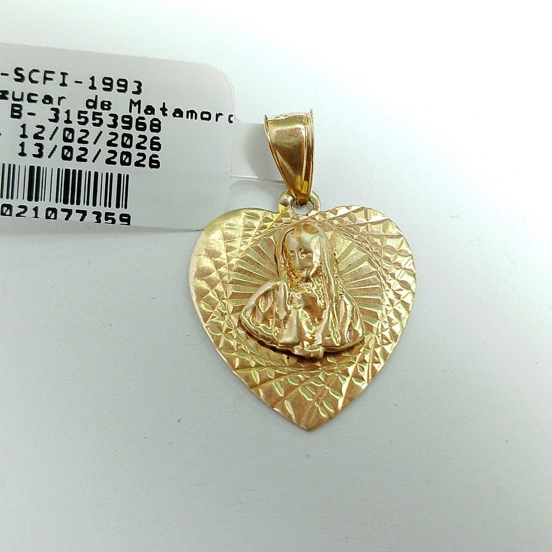 MEDALLA RELIGIOSA ORO 14 K 2,70 GRMS (SEMINUEVO)