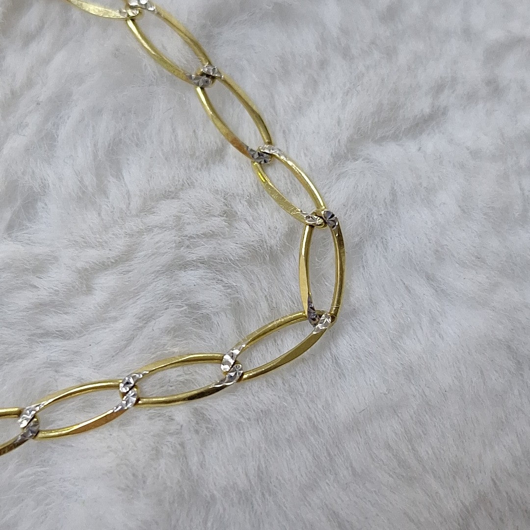 PULSERA ORO 14 K 3.6 GRMS (SEMINUEVO)