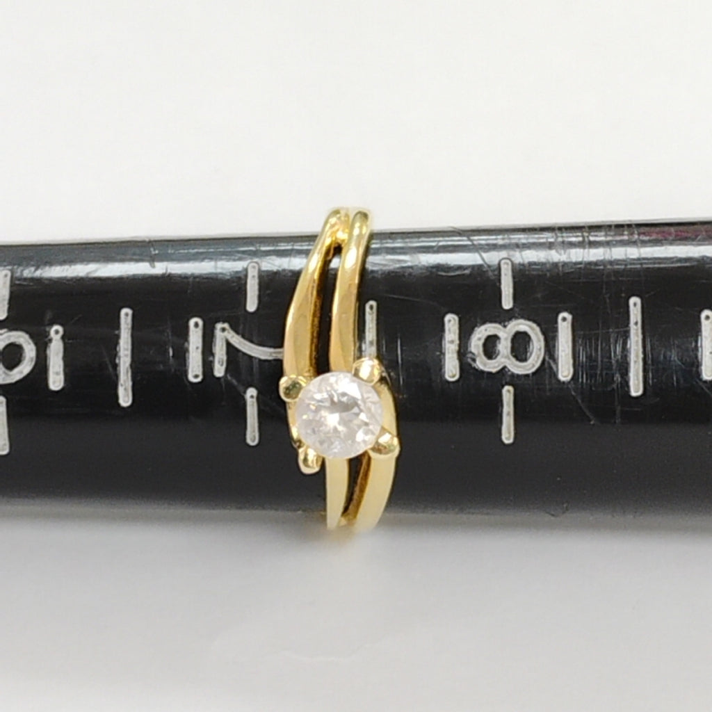 SOLITARIO ORO 14 K 3,70 GRMS (SEMINUEVO)