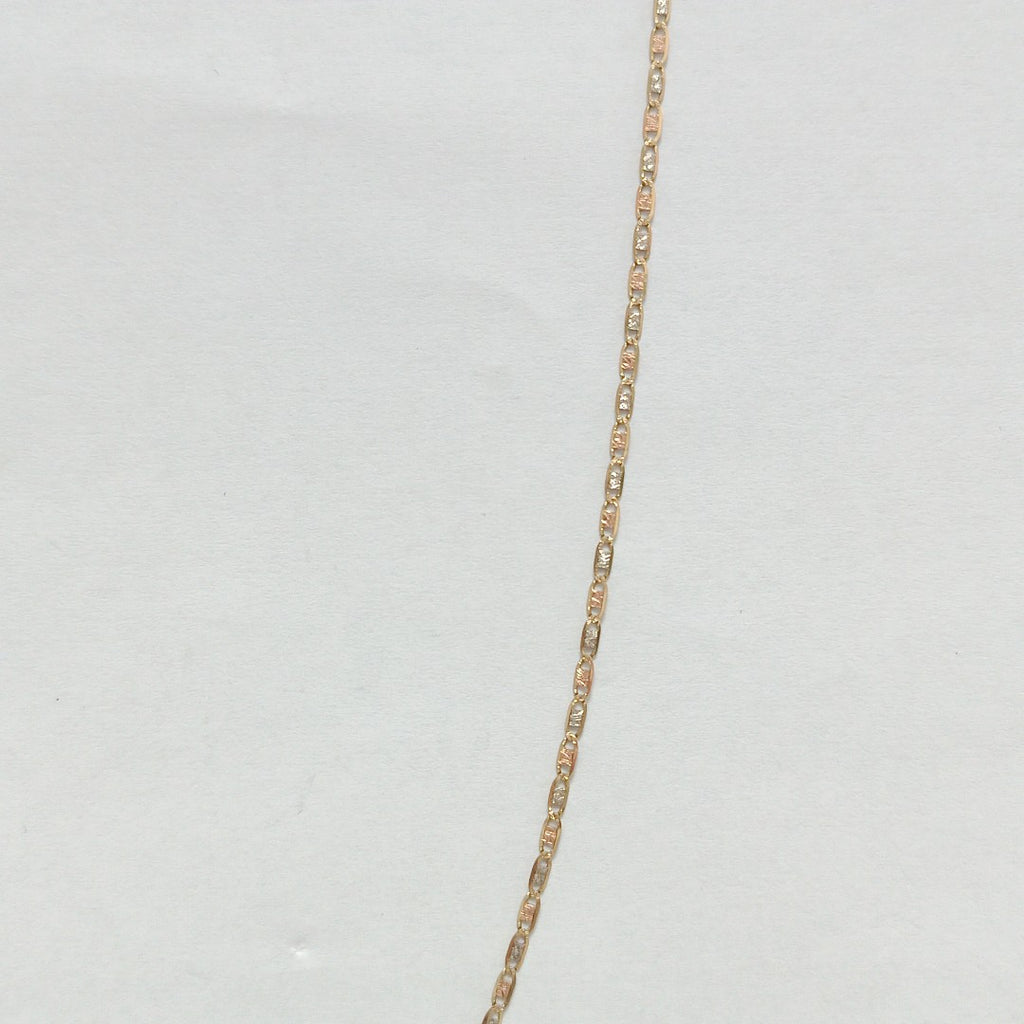 CADENA ORO COMBINADO 10 K 2,70 GRMS (SEMINUEVO)