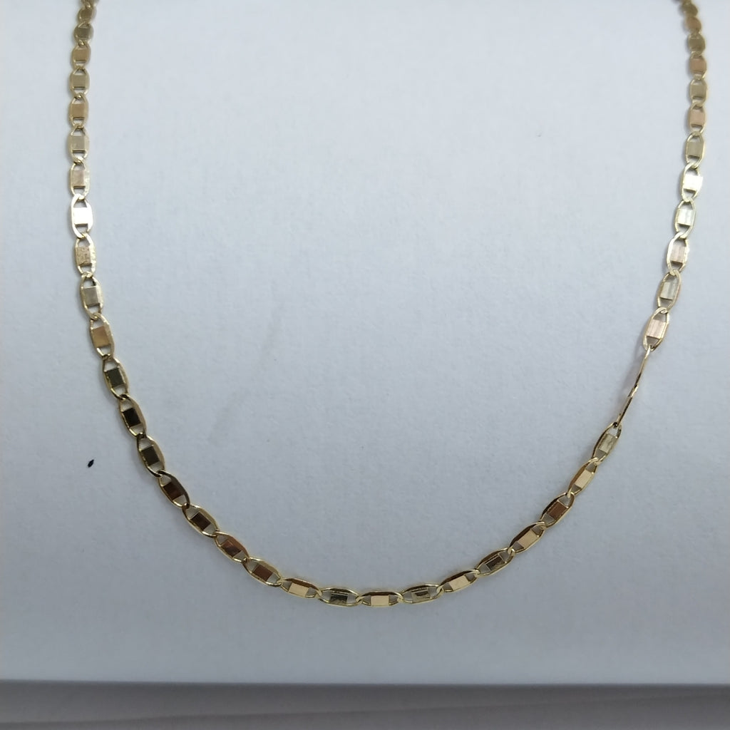 CADENA TEJIDO MARINERO 2.11GR 55 CM (NUEVO)