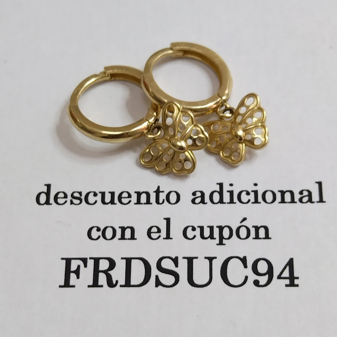 HUGGIES ORO 14K 2.3 (NUEVO)