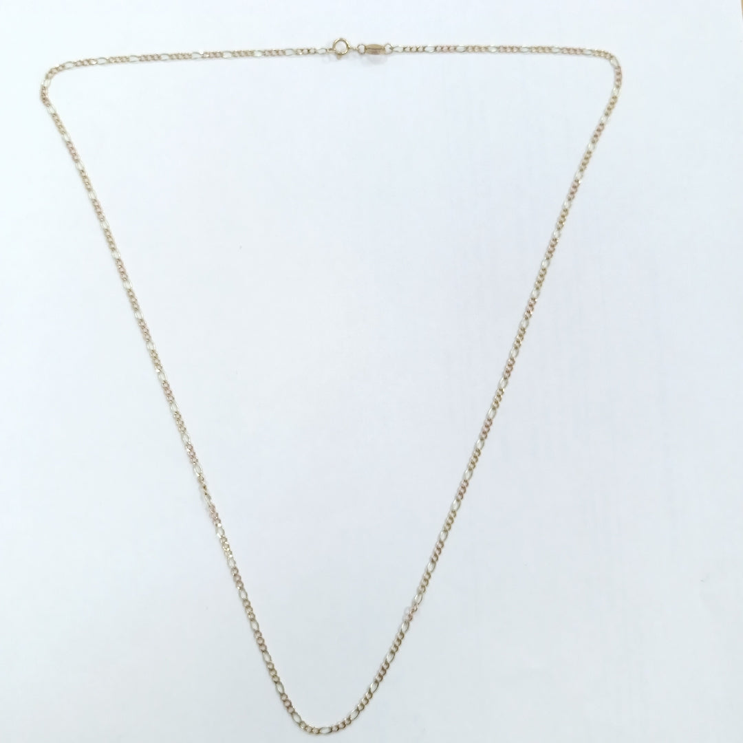 CADENA ORO COMBINADO 10 K 2,30 GRMS (SEMINUEVO)