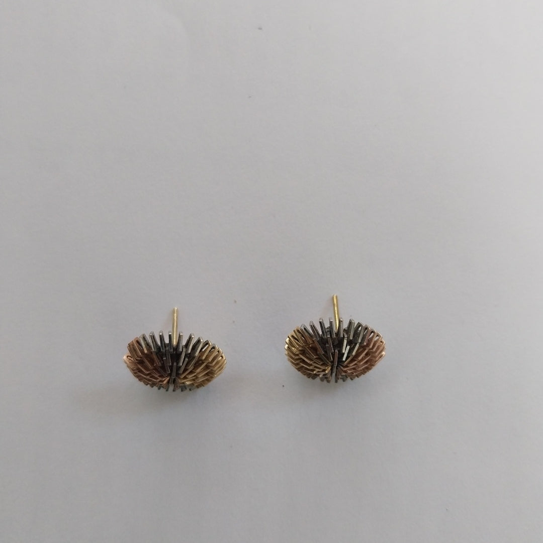 ARETES PAR ORO 14 K 3 GRMS (SEMINUEVO)
