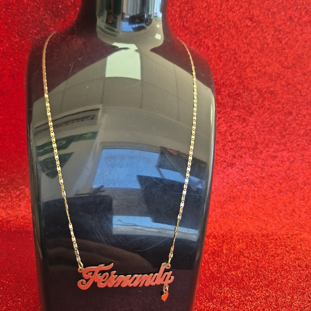 CADENA ORO COMBINADO 10 K 3.2 GRMS (SEMINUEVO)