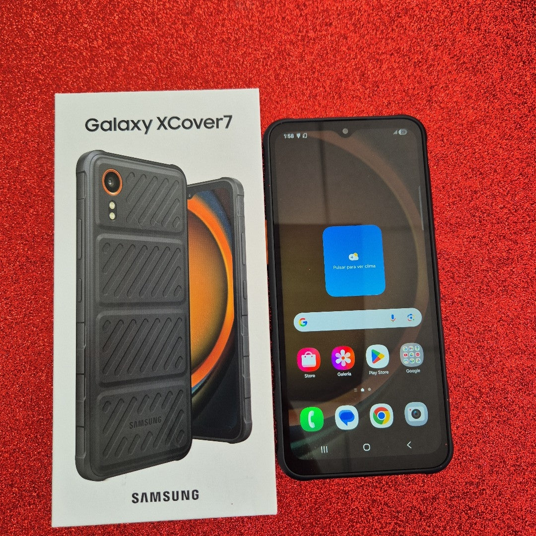 CELULAR SAMSUNG GALAXY XCOVER 7 SM-G556B (2024) 128 GB 6 GB RAM (SEMINUEVO)