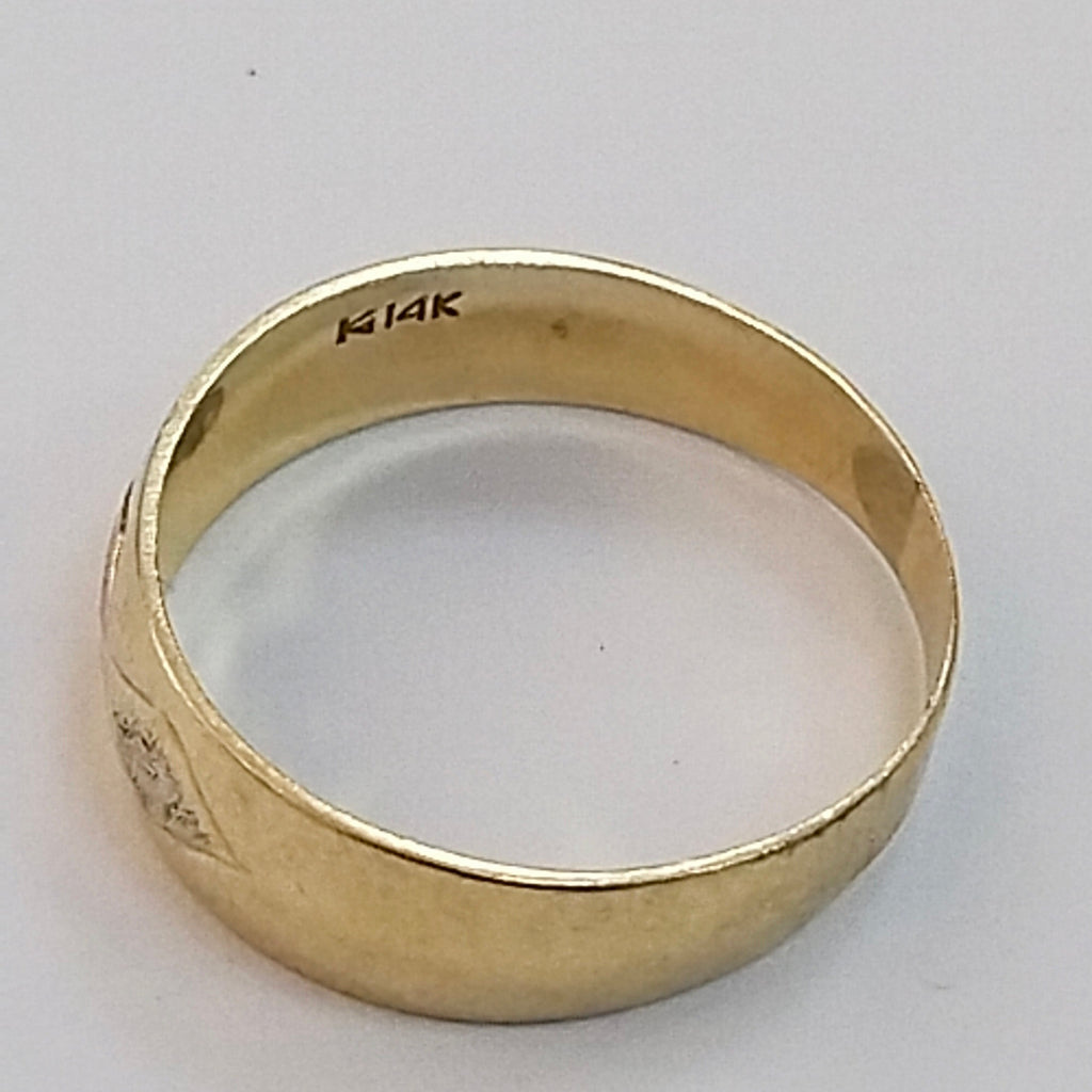 ANILLO ORO 14 K 2.2 GRMS (SEMINUEVO)