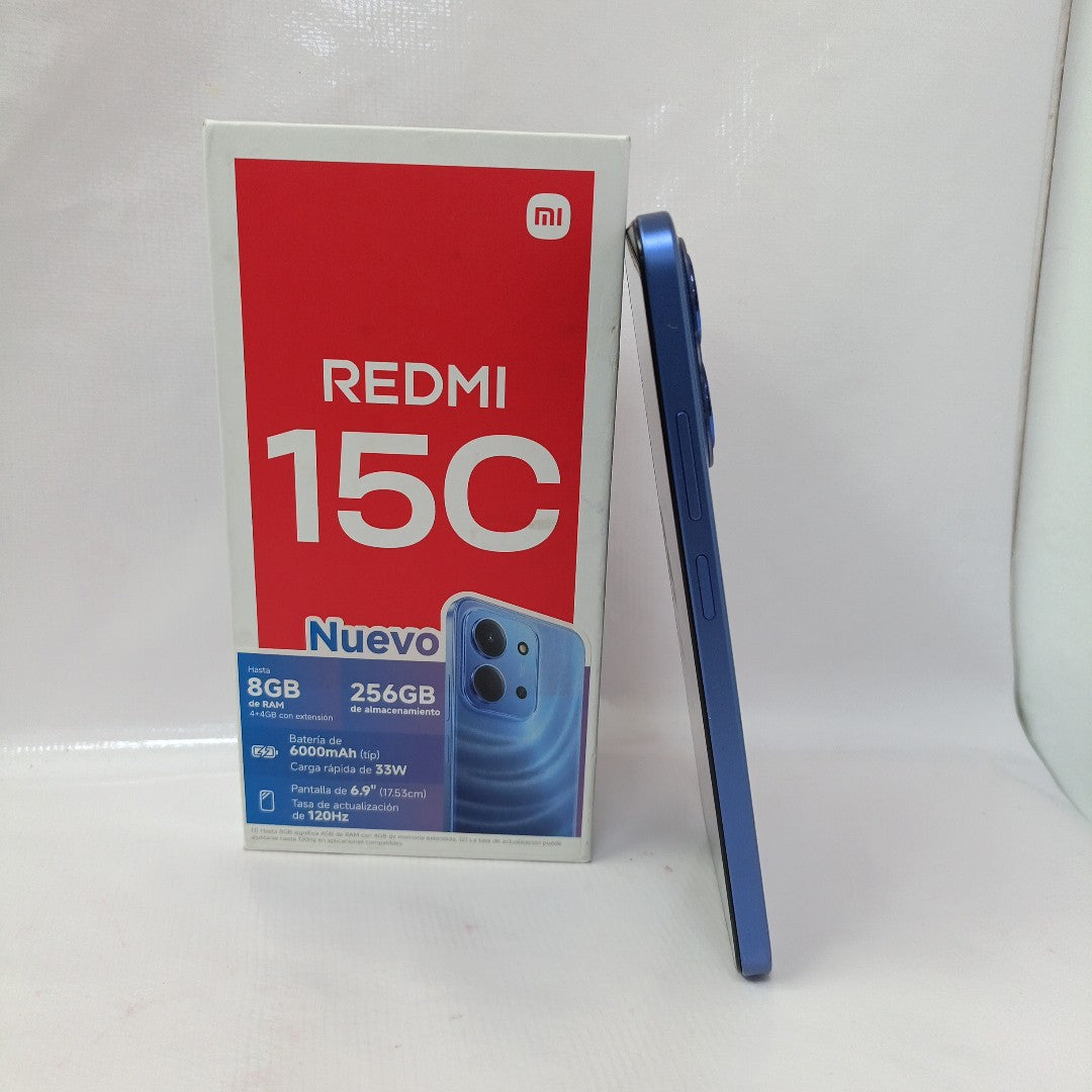 CELULAR XIAOMI REDMI 15C 25078RA3EL (2025) 256 GB 4 GB RAM (SEMINUEVO)