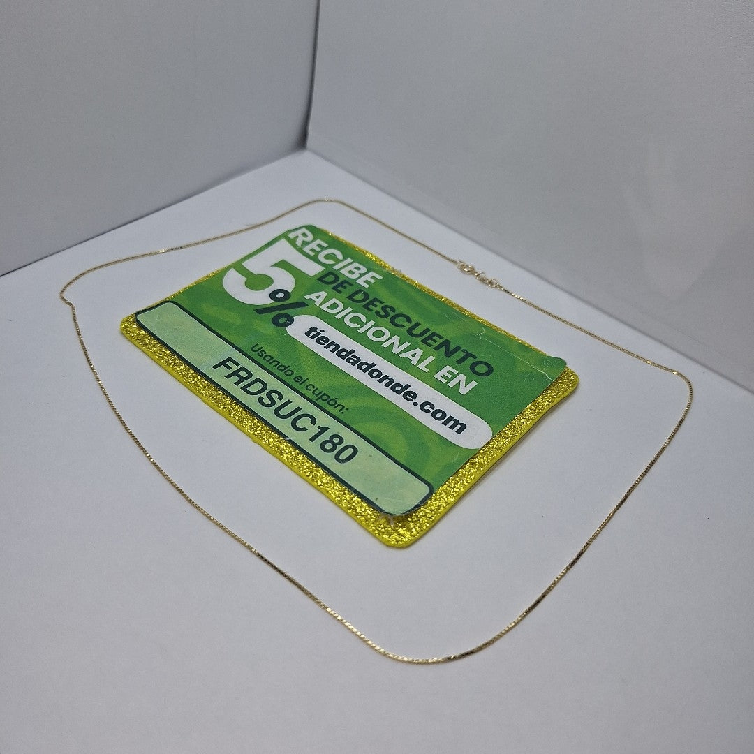 CADENA VENECIANA 2.3G 55 CM (NUEVO)