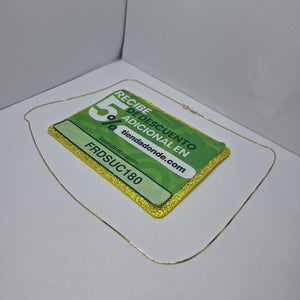 CADENA VENECIANA 2.3G 55 CM (NUEVO)