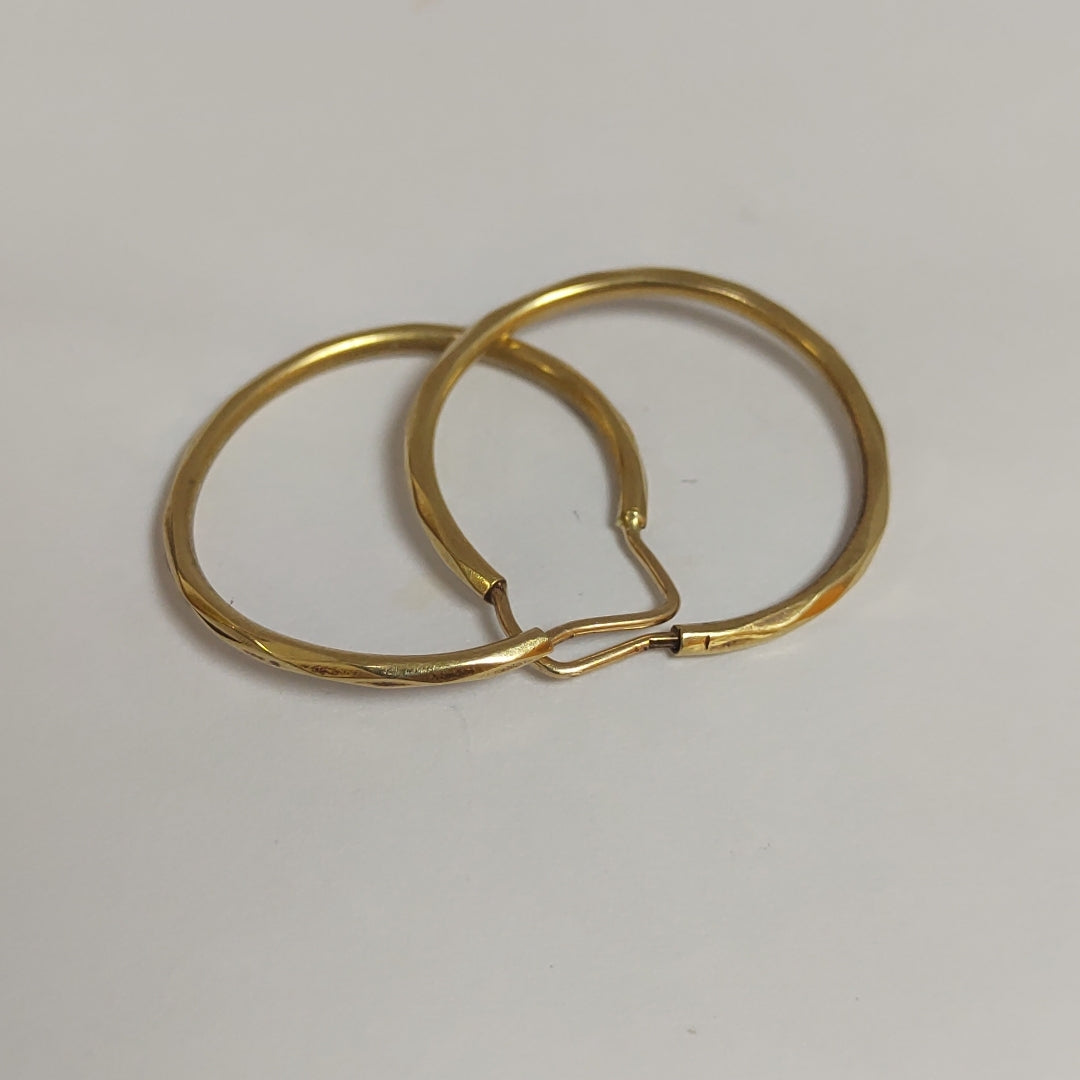 ARRACADAS PAR ORO 14 K 2,00 GRMS (SEMINUEVO)