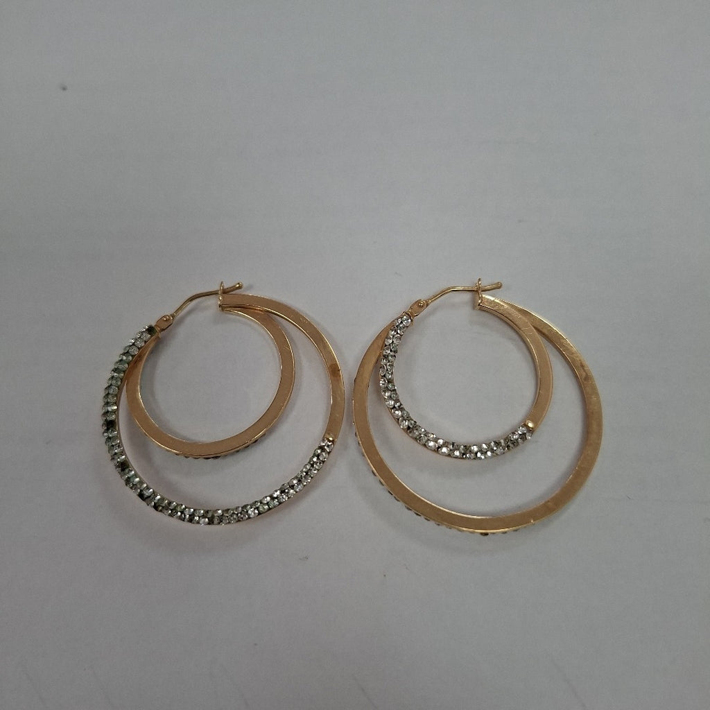 ARRACADAS PAR ORO 14 K 3.5 GRMS (SEMINUEVO)